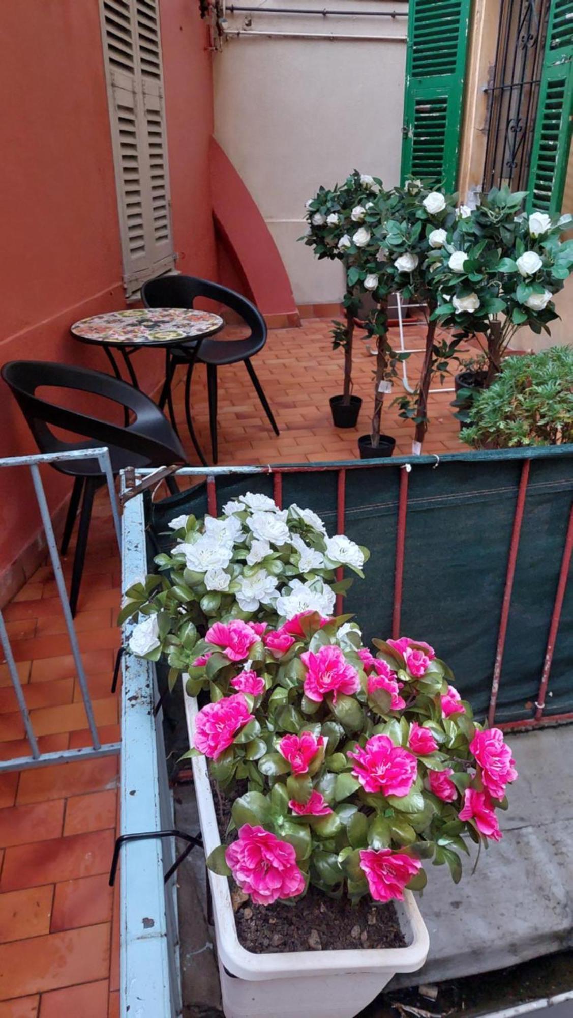 Studio Lumineux Avec Parking Proche Monaco, Nice, Plage Et Gare 멍똥 외부 사진